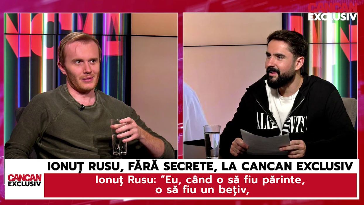 Ionuț Rusu: "Pentru că am o poveste «și la șapte ani m-au dus la școală...», «ei te-au dus la școală, de ce nu erau bețivi? De ce nu erau beți și tu te-ai dus la școală, te-ai îmbrăcat de la nu știu ce prieten și erau beți rupți nu știu unde și erați pe punctul de a fi dați afară din casă, pentru că au băut toți banii?». Asta e o poveste!"