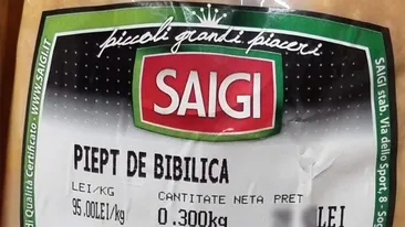 Nu este o eroare! Cu câți lei se vând 300g de piept de bibilică, într-un supermarket din România