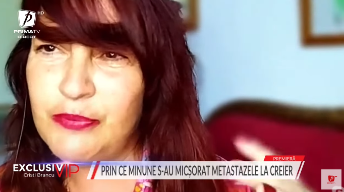 Ultimele imagini la TV, cu Rona Hartner în viaţă. N-a lăsat o secundă să i se vadă tristeţea pe faţă