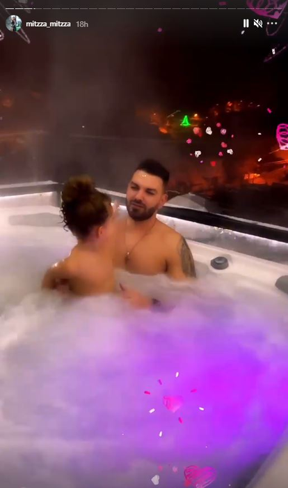 Bianca Drăgușanu, momente de răsfăț într-un jacuzzi alături de un bărbat? Cine este musculosul care apare pe filmarea în care este etichetată diva | VIDEO