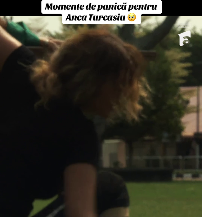 Momente complicate pentru Anca Țurcașiu. Foto: TikTok / Antena 1