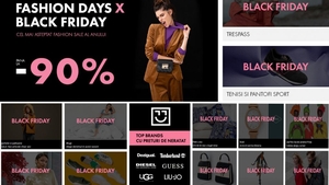 Fashion Days, reduceri de Black Friday 2018. Cele mai bune oferte