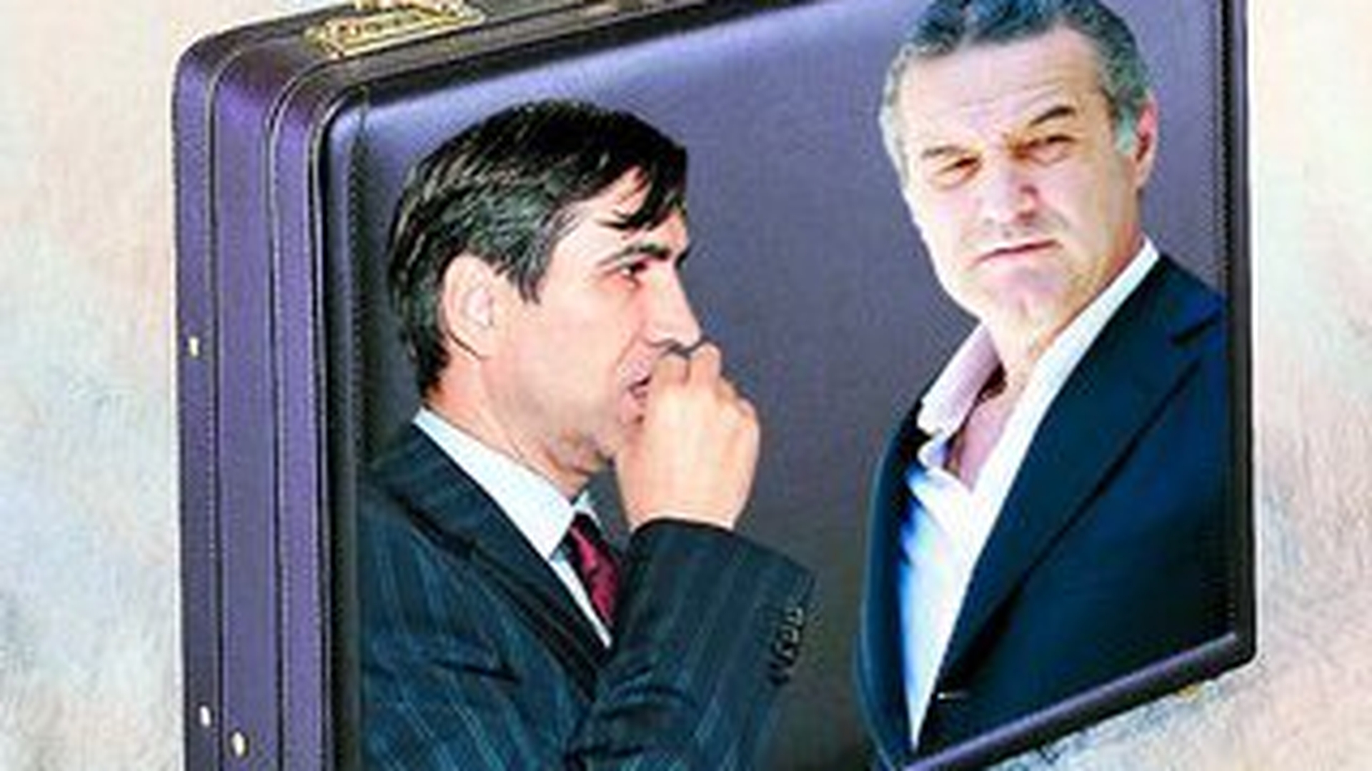 Becali si Piturca, legati pe viata de o valiza