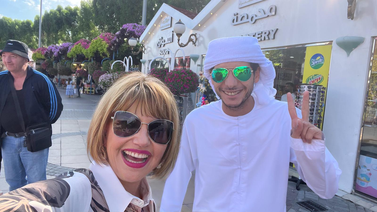 Marina Almășan, în Dubai