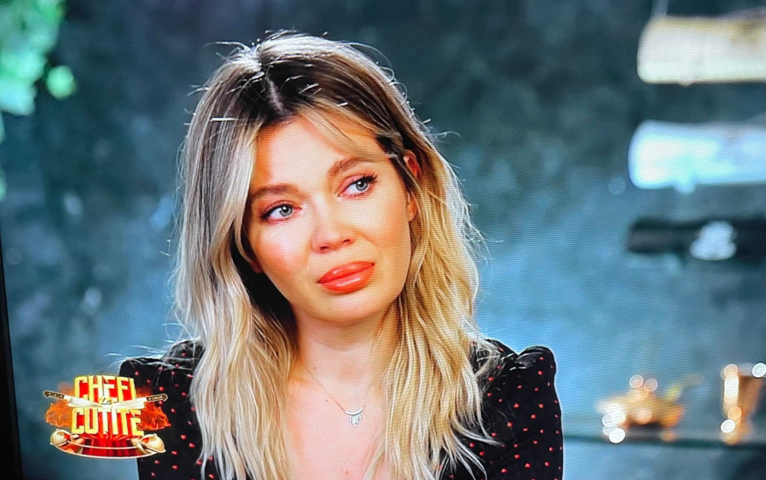 Gina Pistol a izbucnit în lacrimi la „Chefi la Cuțite”. Ce a dezvăluit vedeta, după apariția lui Nosfe în emisiunea de la Antena 1