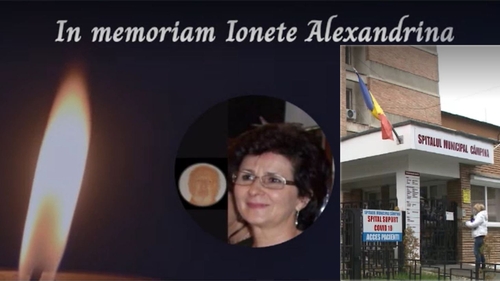 Poveste tragică înainte de Crăciun. Doi medici, soț și soție, au murit de COVID în același salon al spitalului în care au lucrat în Câmpina