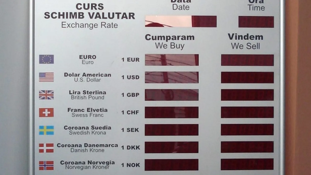 Curs valutar 5 septembrie. Cât costă astăzi 1 EURO și 1 DOLAR