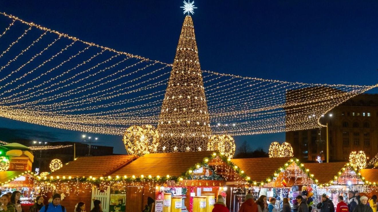 Care este programul la Târgul de Crăciun București în 2023. Vizitatorii vor fi întâmpinați de un brad uriaș