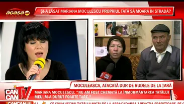 Rudele de la ţară ale Marianei Moculescu o acuză că nu a avut grijă de tatăl ei şi i-a vândut apartamentul!