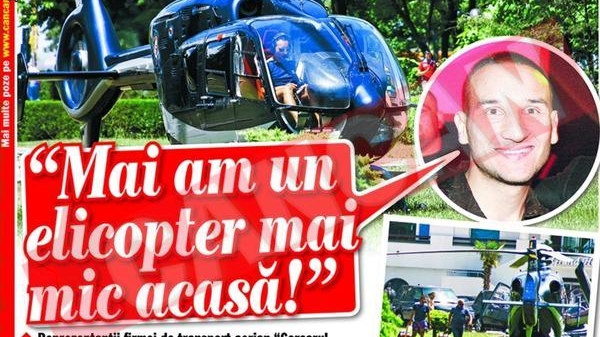 "Smecherul cu elicopter" s-a facut baiat cuminte!