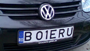 Te crezi smecher si vrei ca masina ta sa aiba numere de inmatriculare pe masura? Uite ce combinatii de litere sunt interzise!