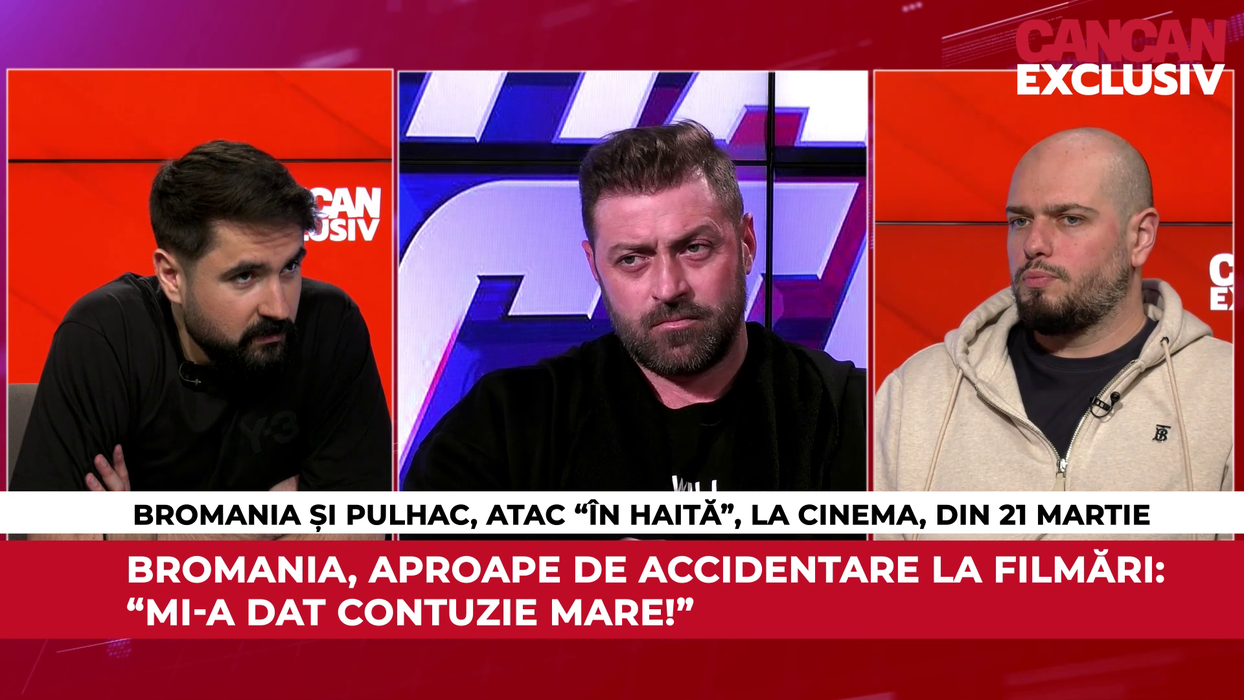 BRomania și Cristi Pulhac sunt protagoniști ai filmului "Haita de acțiune", ce va avea premiera în cinematografe începând cu 21 martie