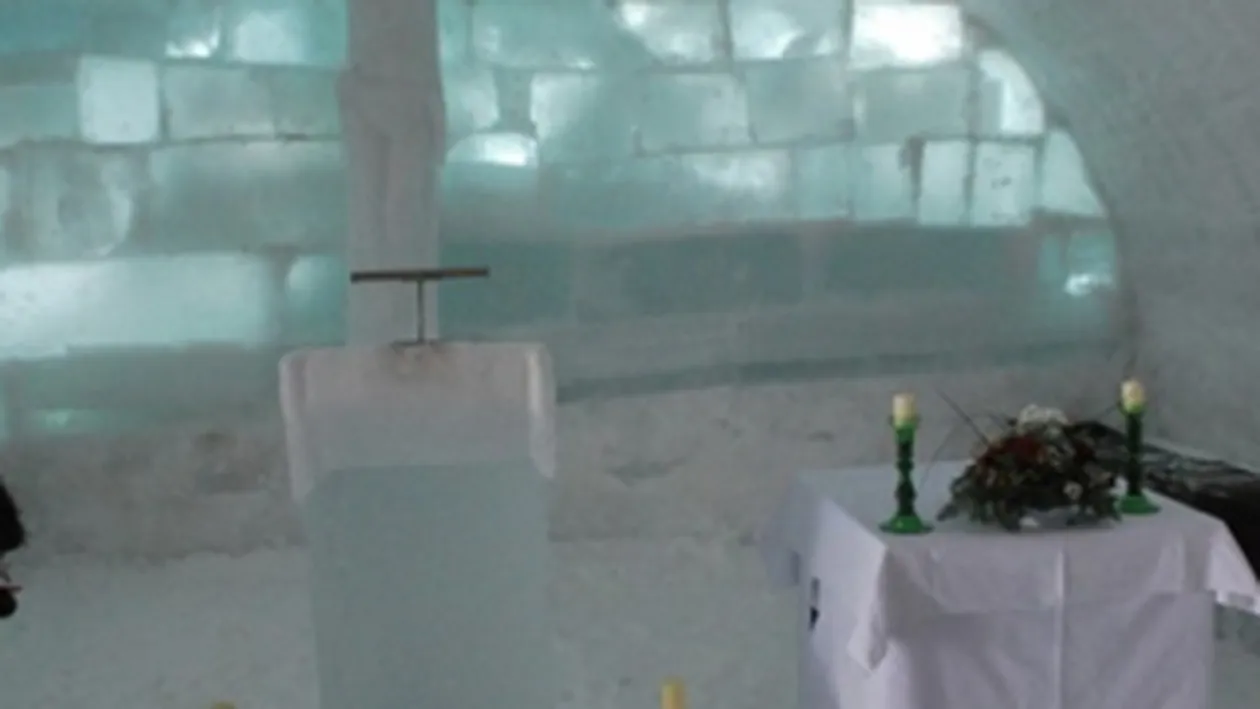 Doua cununii au fost programate la Biserica de Gheata de la Balea Lac!