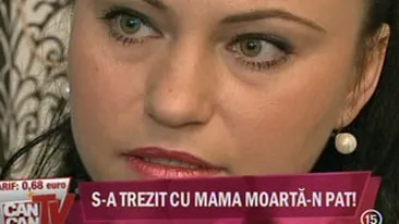 VIDEO A petrecut de Craciun cu mama ei si apoi s-a trezit cu ea moarta in pat! Vezi ce artista a trecut prin acest cosmar: Avea mainile reci, porii ma intepau! Sora mea spunea ca mama se uita urat la noi