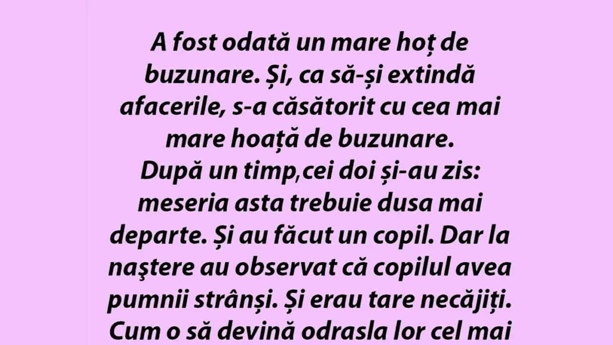 BANC | Cel mai mare hoț de buzunare s-a căsătorit cu cea mai mare hoață de buzunare