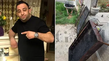 Incredibil! Rudele lui Emi Pian au încins grătarul la mormântul interlopului. Poliția a intervenit