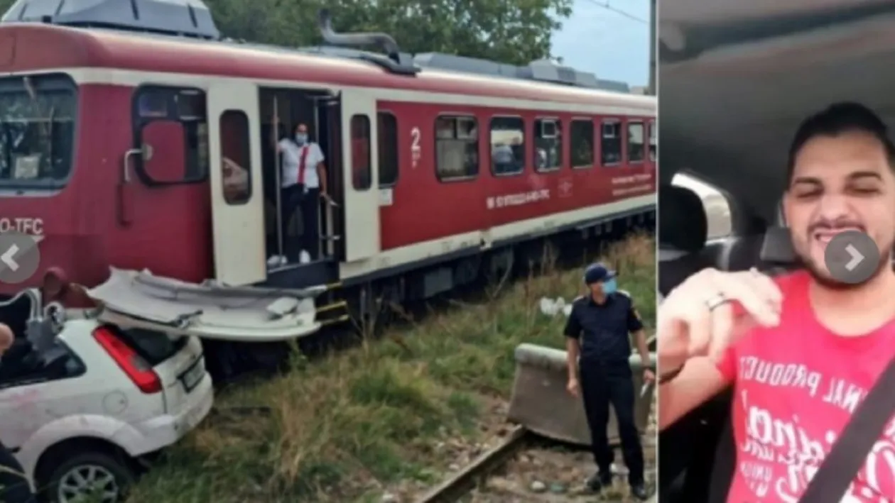 Destin cumplit pentru un tânăr lăutar. A murit în timp ce făcea live pe Facebook, după ce un tren i-a spulberat mașina