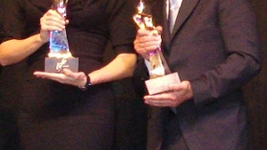 Andreea Marin premiata in Austria! A primit trofeul pentru Angajament social pe termen lung !