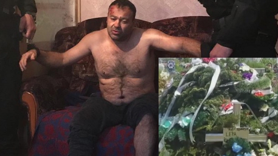 Marcel Lepa a fost înmormântat! Imagini de la locul unde se odihnește criminalul polițistului din Timiș