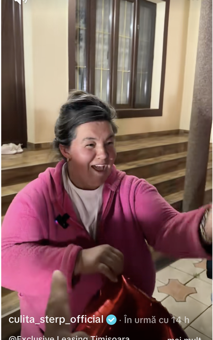 Surpriză de proporții pentru mama Geta! Copiii i-au făcut cadou o mașină de lux