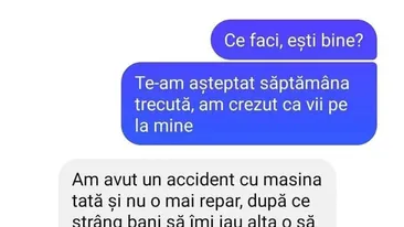 BANCUL ZILEI | Te-am așteptat săptămâna trecută, am crezut că vii pe la mine