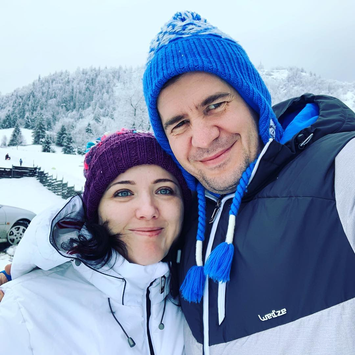Dragoș Pătraru, alături de soția sa/ Sursa foto: Instagram