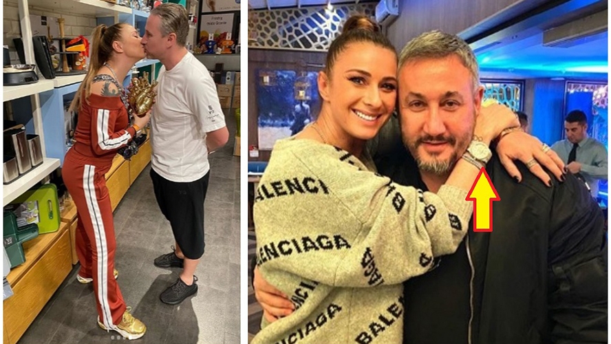 Anamaria Prodan, răsfățată de soțul ei cu un ceas de lux, acoperit cu zeci de diamante albe! Suma enormă plătită de Laurențiu Reghecampf pentru superba bijuterie