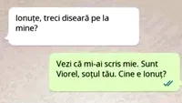 BANCUL ZILEI | Ionuțe, treci diseară pe la mine?