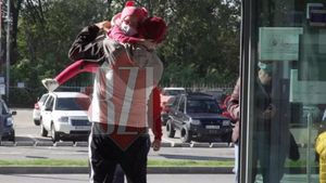 Străinătatea desparte suflete! Cum a reacționat o fetiță din Iași, când și-a văzut tatăl în aeroport, întors de la muncă