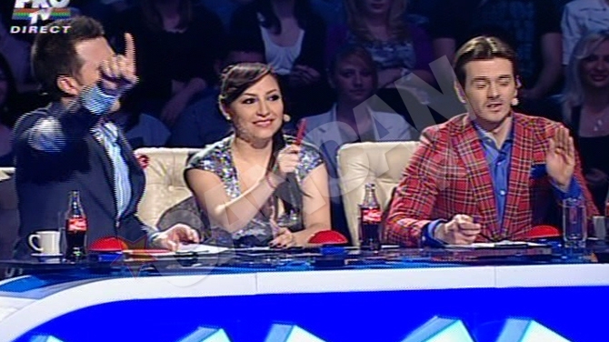 Scandal intre Mihai petre si Andi Moisescu, la "Romanii au talent"