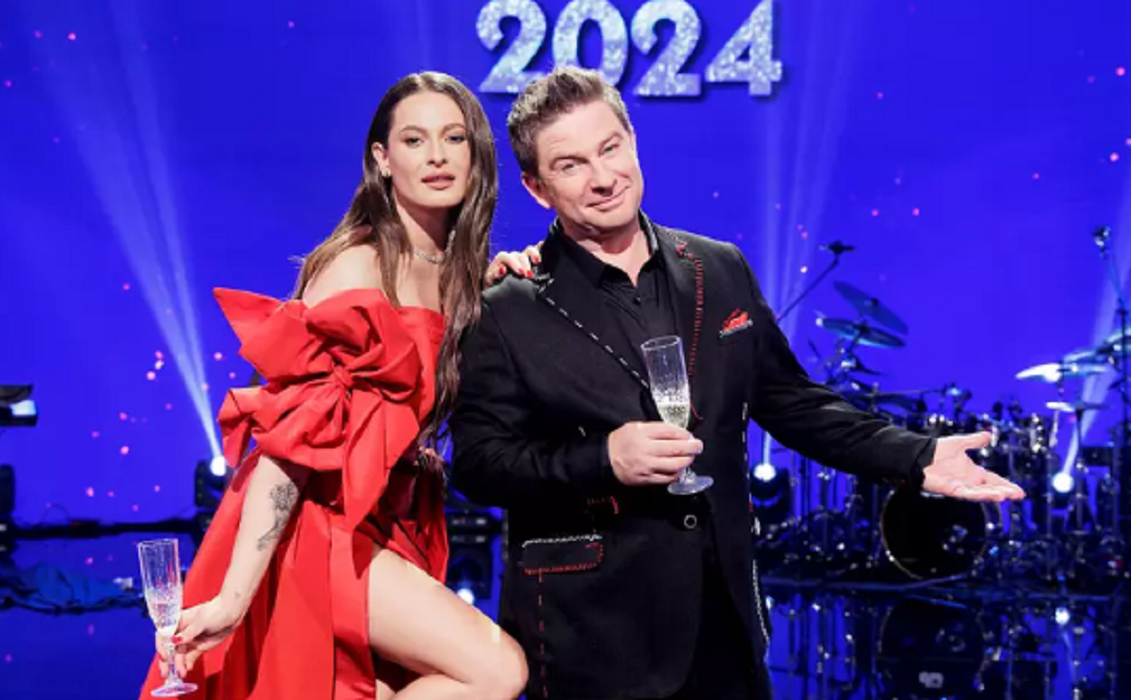 Pavel Bartoș și Raluka prezintă PROTEVELIONUL 2024/ sursă foto: Pro Tv