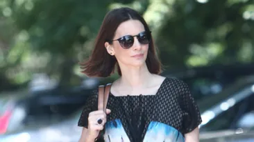 Avem imaginile! Andreea Berecleanu şi fiica au ajuns la spital în secret!