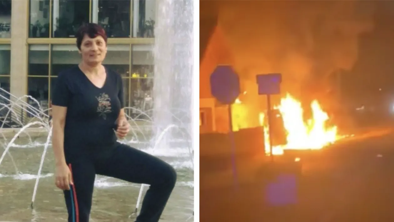 Ea e femeia care s-a stins în teribilul accident din Copșa Mică. Doar ce revenise în România
