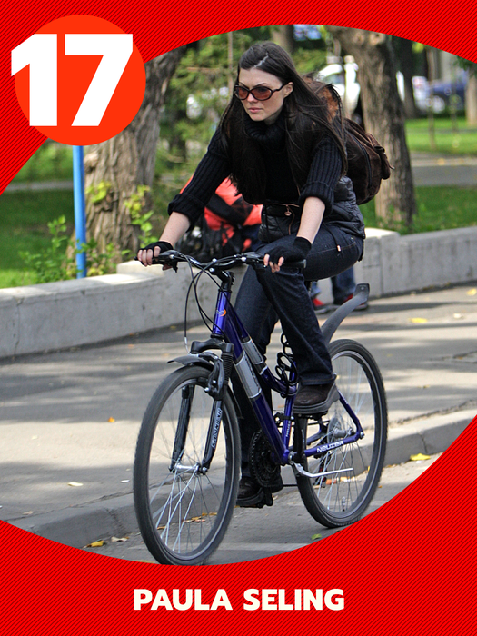 Ele sunt sexy-biciclistele showbizului! TOP 25 cu nume grele! Andreea Berecleanu, Iulia Vântur și Anca Țurcașiu au luat startul!