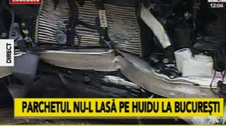 Ce inseamna sa ai masina sigura! Uite cum arata masina lui Huidu dupa accident!