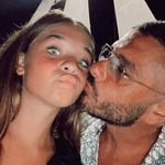 Maya, alături de tatăl său, Vincenzo Castellano. foto: Instagram