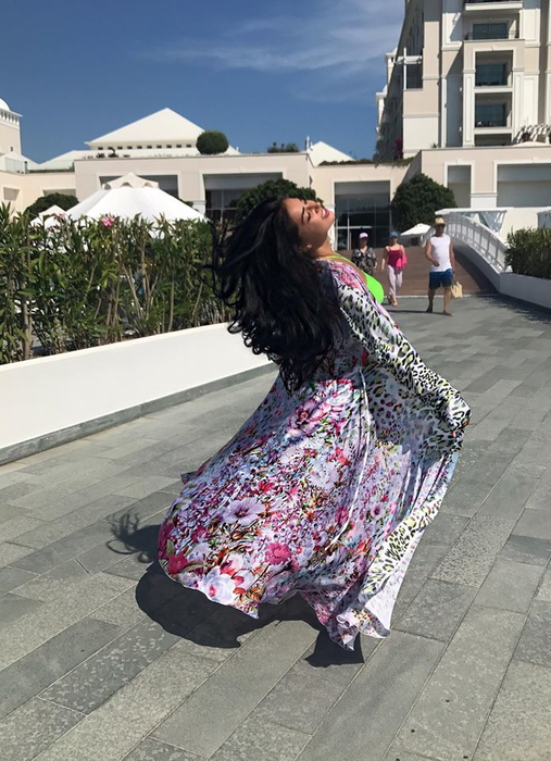 Elena Ionescu e plecată în vacanţă în Turcia