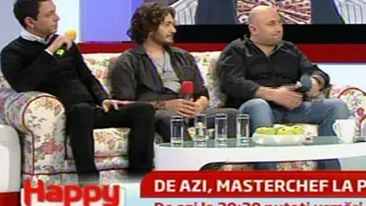 Florin Dumitrescu, jurat la Masterchef: Eu sunt cel mai isteric dintre toti! Am vrut sa iau un concurent la bataie