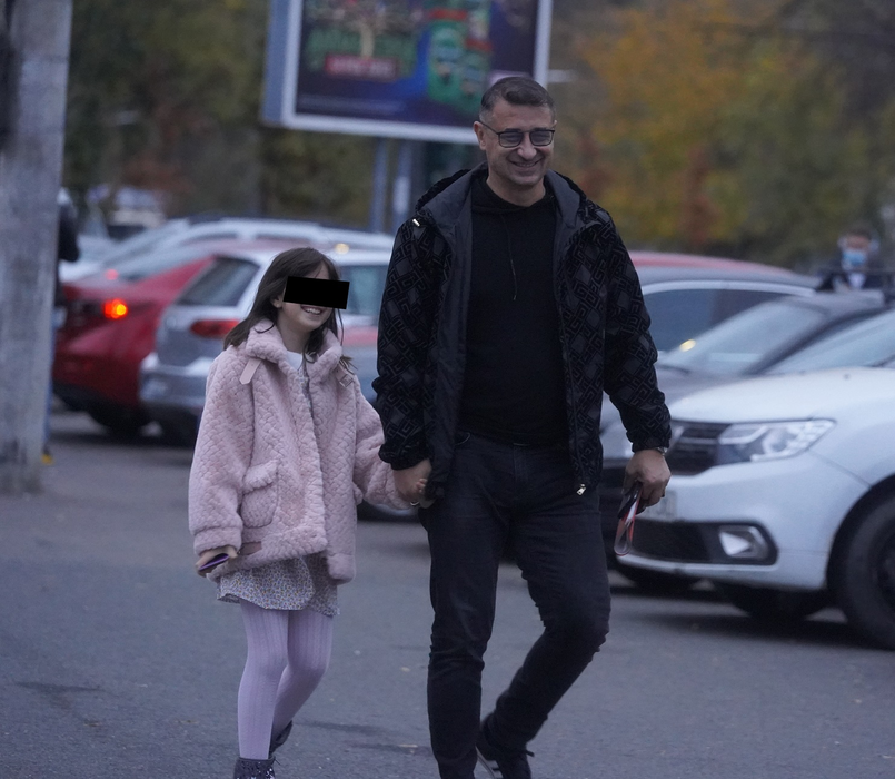 George Tal și fiica lui se distrează de minune (Foto: CANCAN.RO)