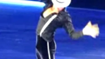 VIDEO SPECTACULOS! Campionul Frantei la patinaj artistic a dansat pe muzica lui Michael Jackson