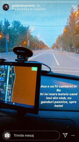 Mario Fresh, mesaj cutremurător după ce a fost bătut în Constanța. A șters postarea de pe Instagram Stories, dar avem dovada