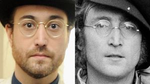 Fiul lui John Lennon, copia fidelă a tatălui său!