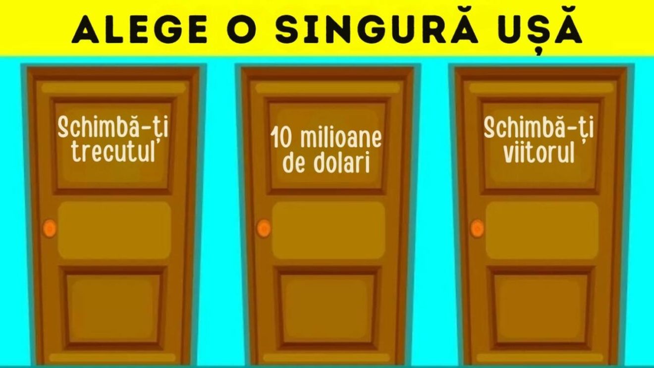 Test de personalitate | Ușa pe care o alegi îți va spune prea multe despre tine