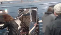 Explozie la metroul din St. Petersburg. Sunt morţi şi răniţi