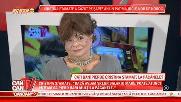 Cristina Stamate, impătimită după jocurile de noroc. Merge la păcănele ca să se relaxeze: Joc banii mei