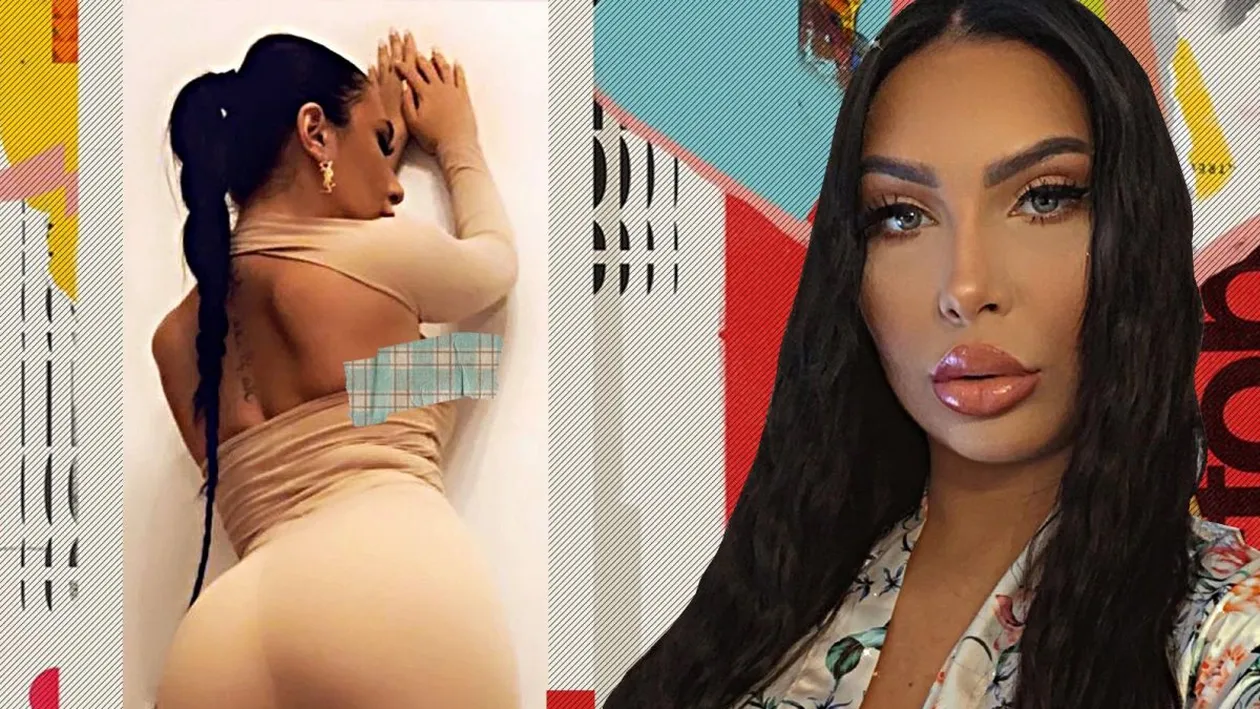 Se pozează de la spate, te face să uiți de toate. Larisa e bruneta supremă a Instagramului