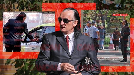Miron Cozma, lecție de istorie cu jandarmii în zona de nord a Capitalei. Ulterior, s-a intersectat cu un taximetrist și...