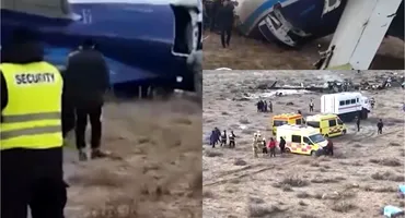 Primele concluzii în cazul avionului prăbușit în Kazahstan sunt înfiorătoare! Ar fi fost doborât de ruși