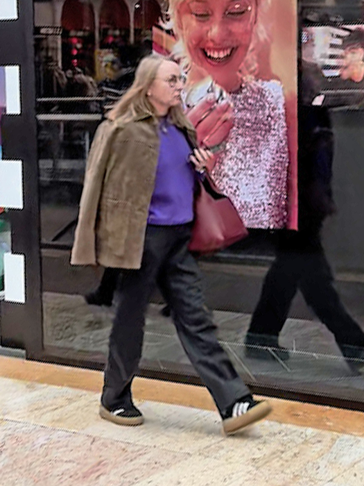 Gabriela Szabo, sesiune de shopping la mall