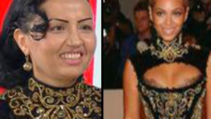 Narcisa, Beyonce de România! A purtat o rochie identică cu cea pe care a purtat-o Diva pe covorul roşu!